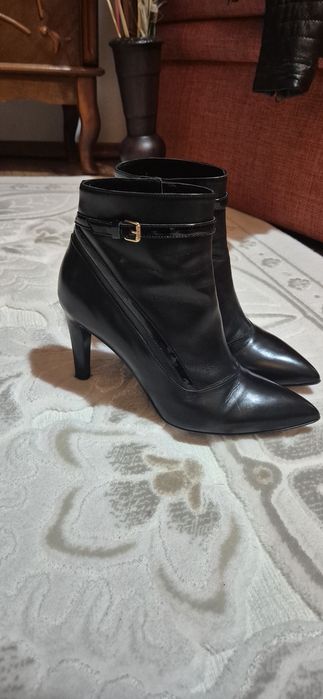 Botine piele naturala Joop