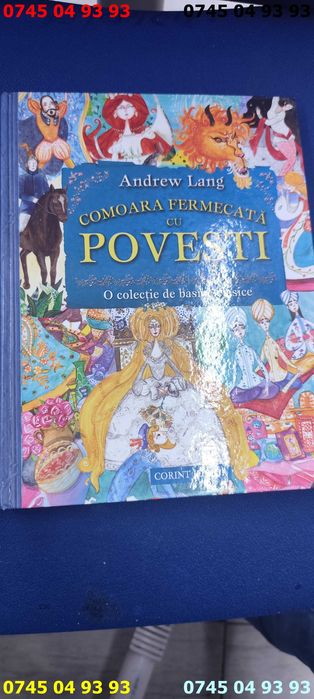 carte carti comoara fermecata cu povesti basme clasice Andrew Lang