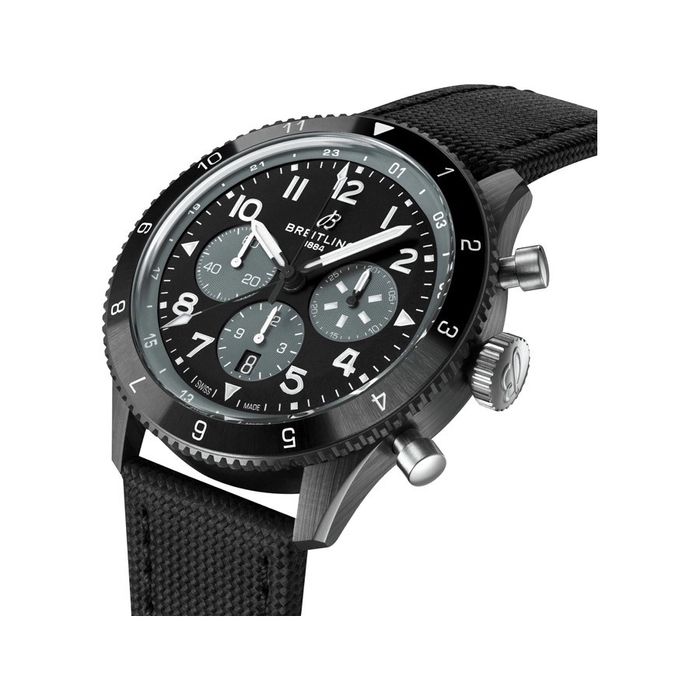 Часовник Breitling Super Avi Chronograpg GMT 46 MOSQUITO NIGHT FIGHTER