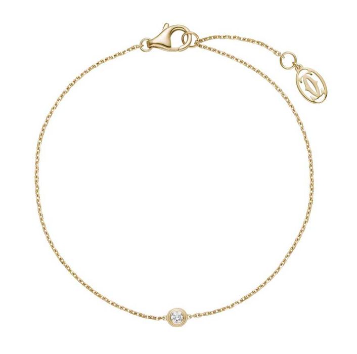 Браслет с бриллиантом Cartier D'Amour mini model