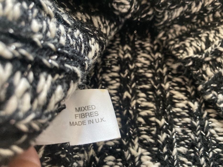 Pulover tricotat gros si scurt, marimea S