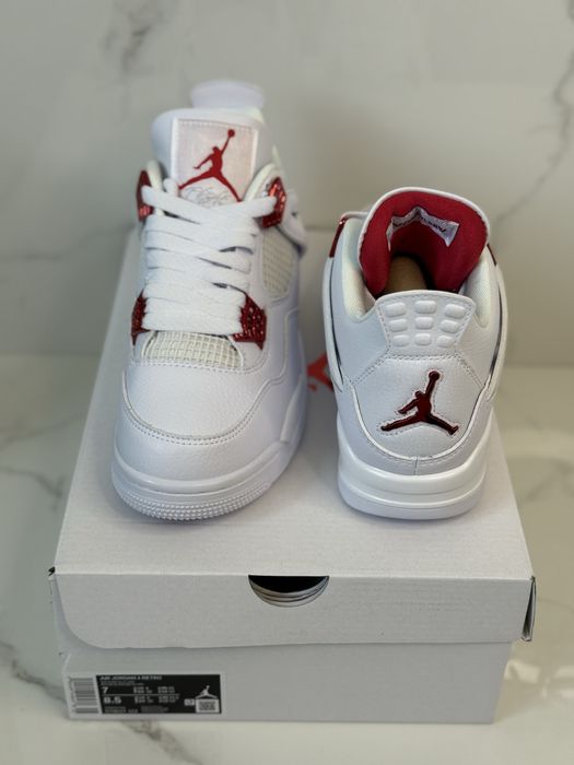 Air Jordan 4 Retro Metallic Red Full Box Verificare Colet Size 35,5-46