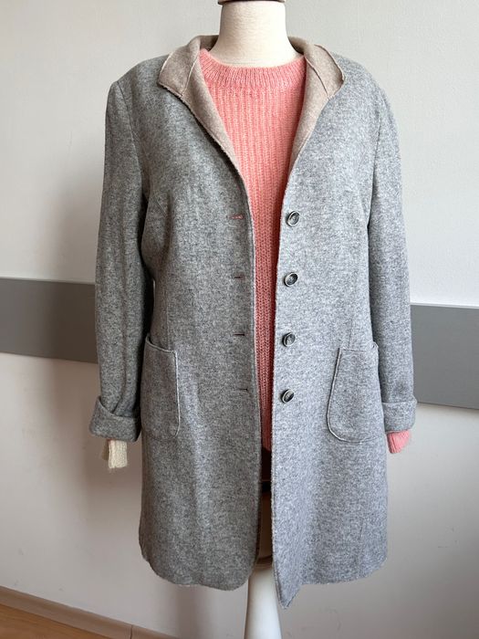 Munthe топъл мек светло роза пуловер