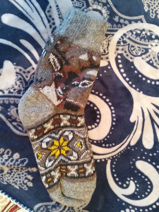 Женские носки шерстяные