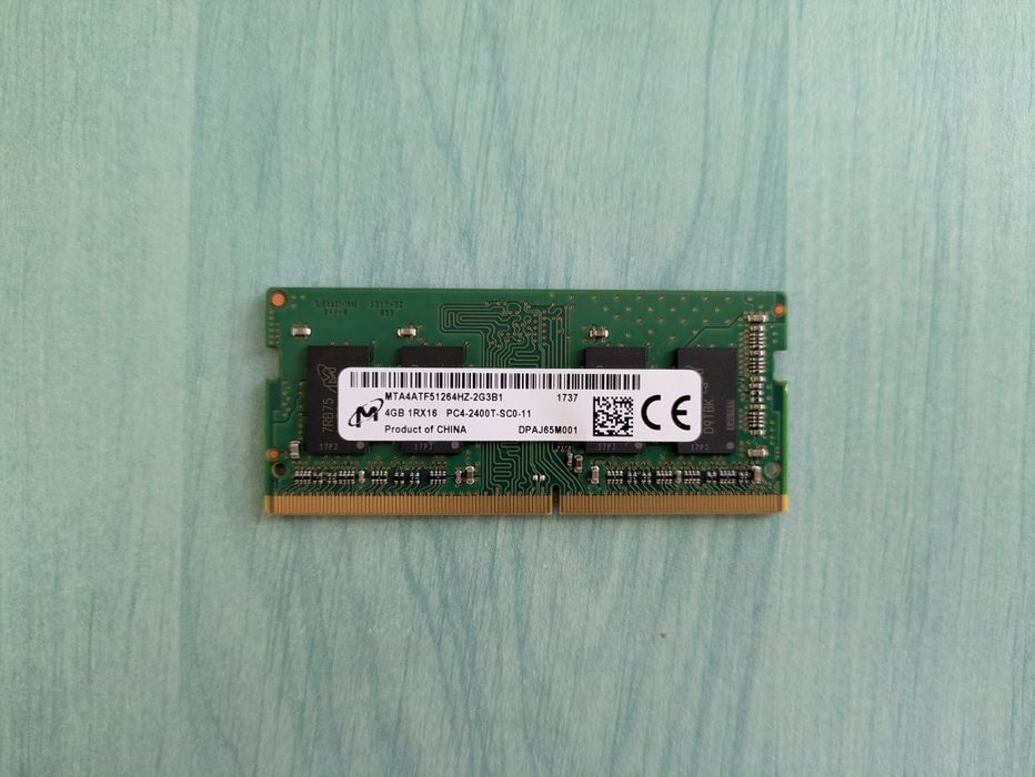 4GB RAM DDR4 2400MHZ Laptop