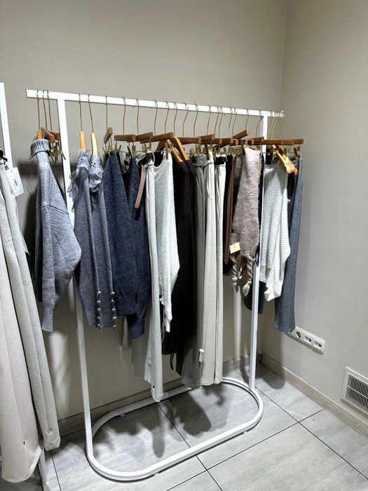 рейл для одежды торговый рейл