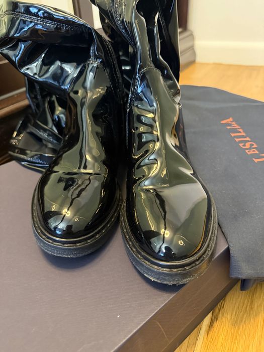 Cizme Le Silla lacuite inalte