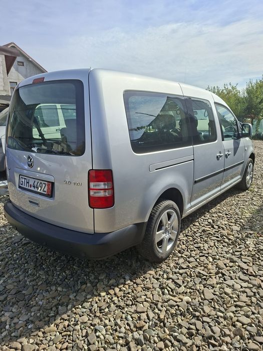 VW  Caddy maxi 7 locuri  2.0 tdi 140 cp 2012 Euro 5