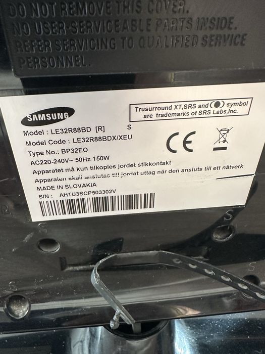 Televizor Samsung, 80 cm, Masa extensibila bucatarie cu 2 scaune + masa TV living/dormitor