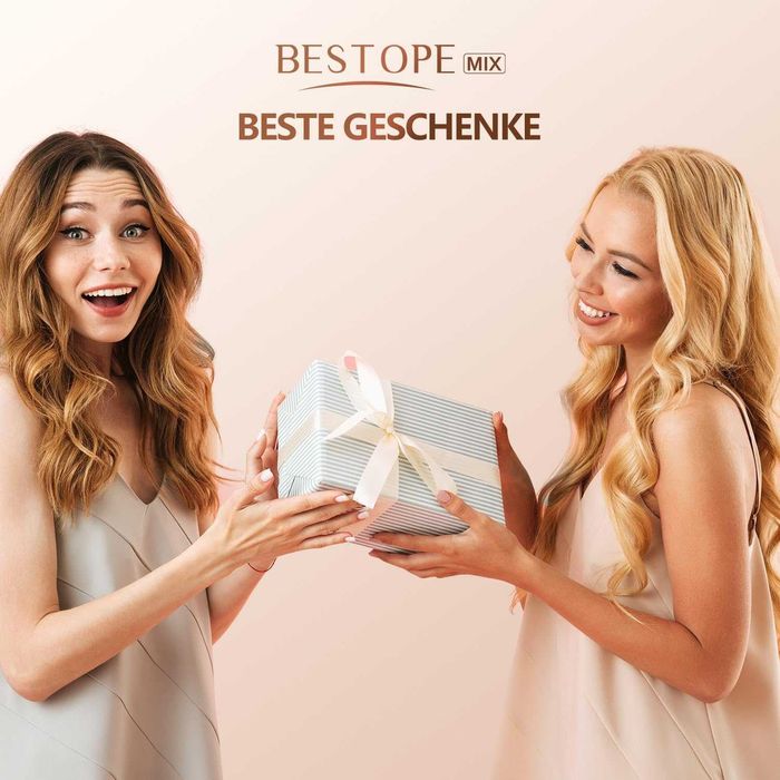 BESTOPE MIX Маша за коса, 3 цилиндъра, 22 мм, Керамична  150°C/210°C