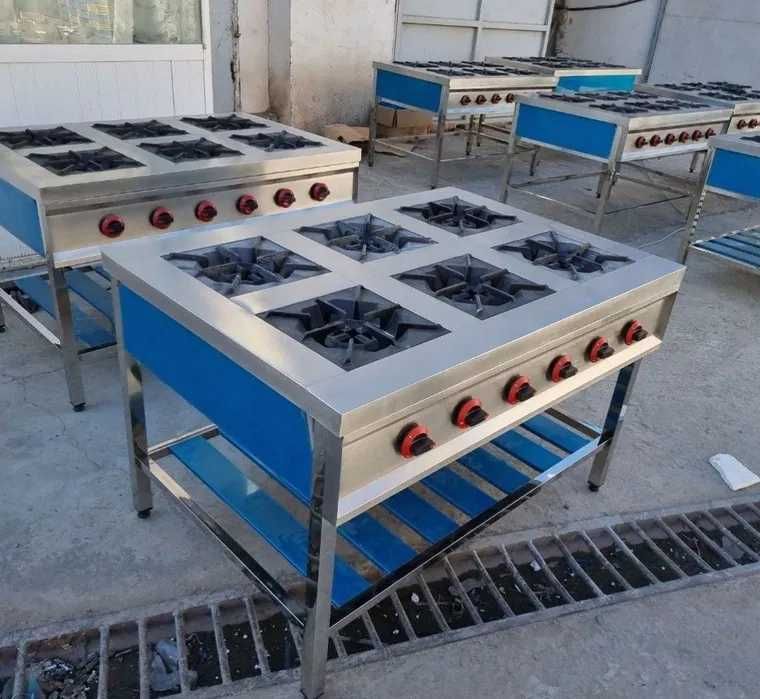 Газ плиталар, 2, 4, 6 комфоркали