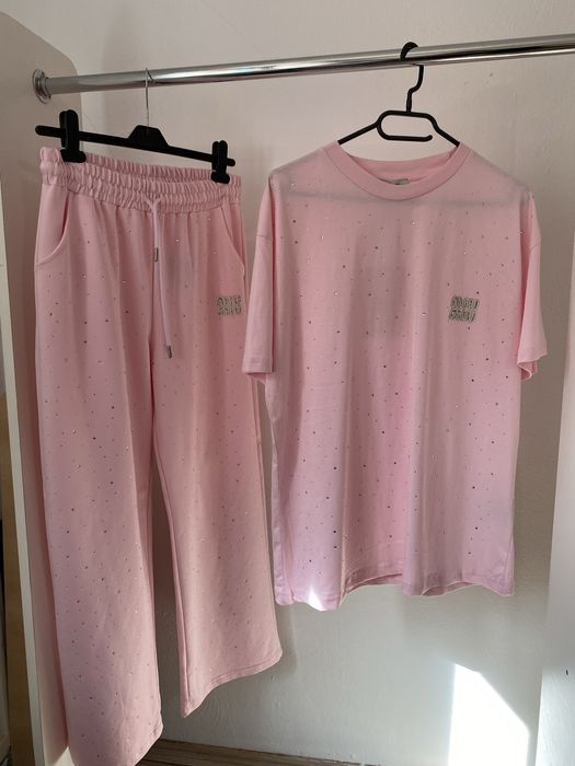 Set dama tricou + pantaloni Miu Miu