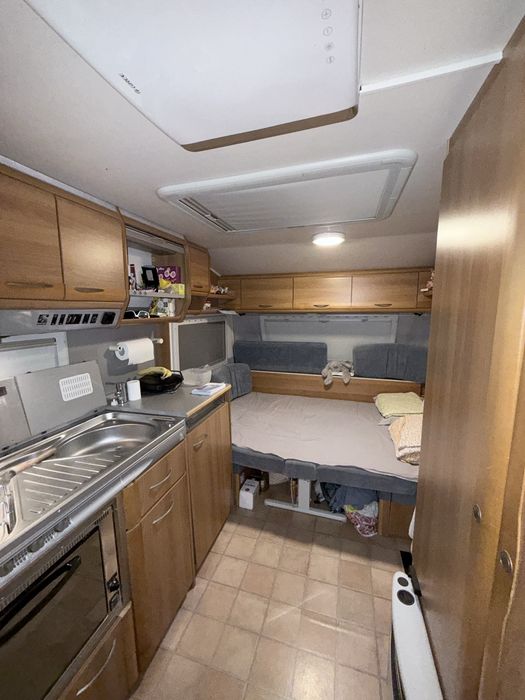 Rulota Knaus Eurostar 500 TF cu aer conditionat