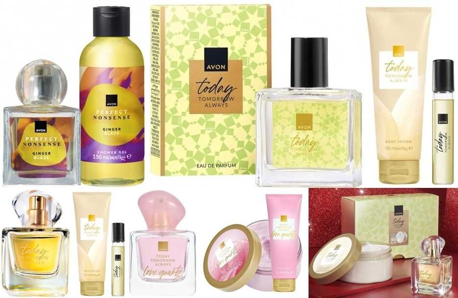AVON - TTA Today,Far Away,Attraction,Premiere Luxe,Incandessence,Treselle