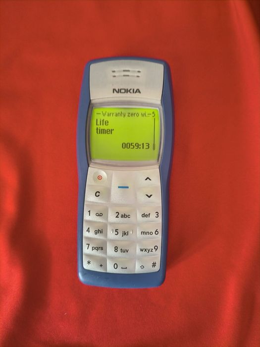 Nokia 1100 (Finland decodat, lifetimer 59:13)