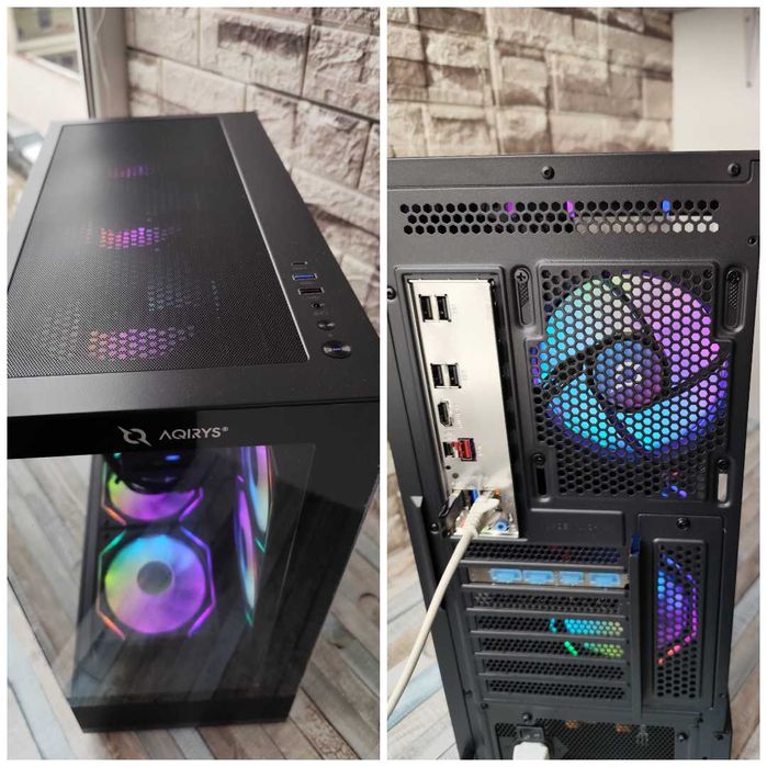 Calculator / PC Gaming NOU / Setup complet–Ryzen 5 3600 + RX 7600 8 GB