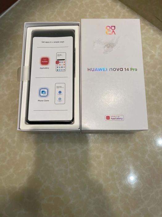 Възможен Бартер/ЧИСТО НОВ !!! Huawei nova 14 Pro, Dual SIM, 12GB RAM, 512GB, Black