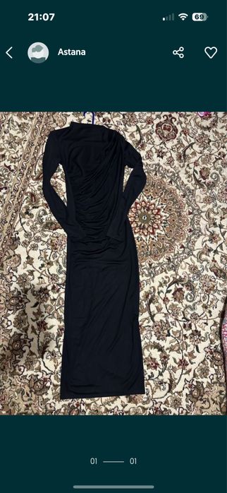 Черное    платье