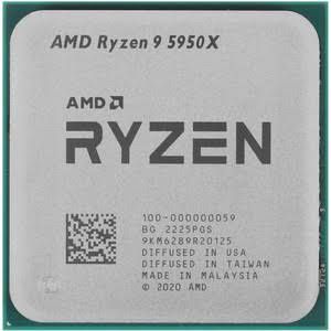 AMD Ryzen 9 5950x процессор 16 ядер