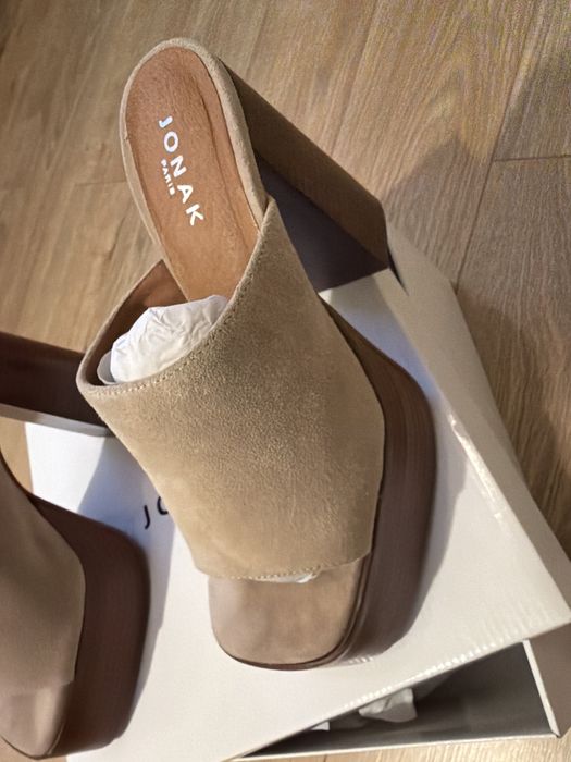 Platforme Jonak masura  38 piele bej