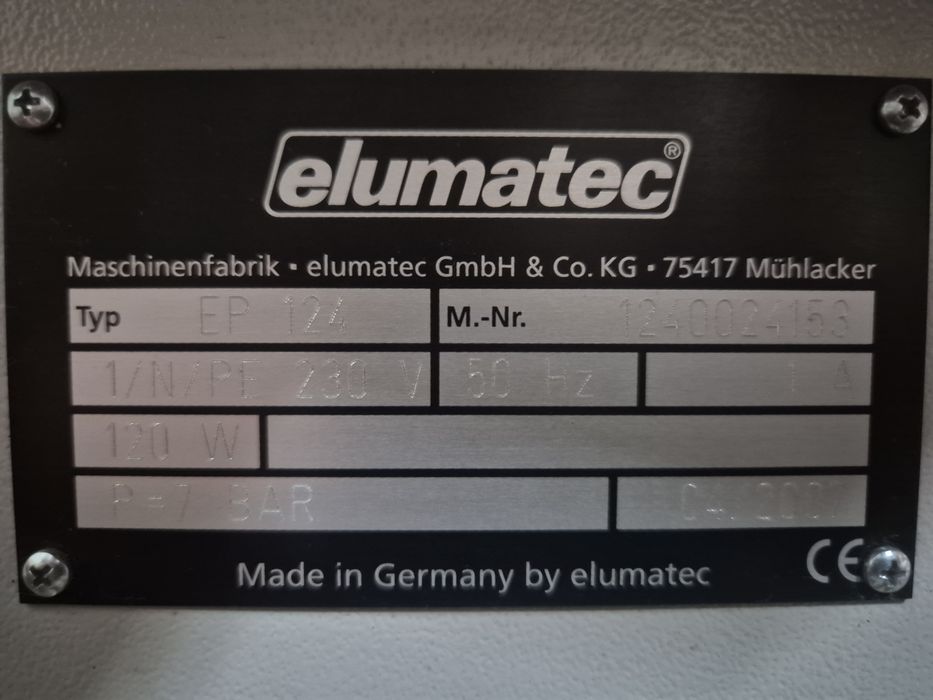 Углообжимной станок Elumatec EP124