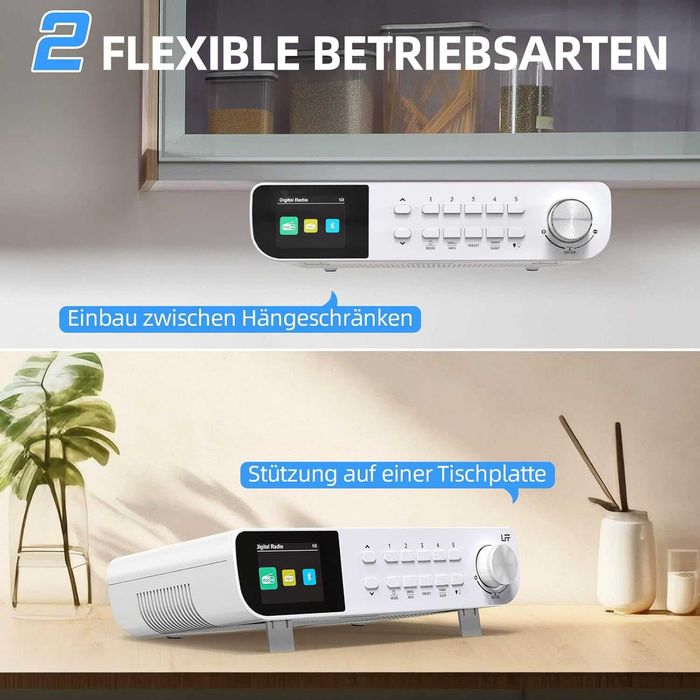 DAB радио с  с цветен дисплей и Bluetooth LFF
