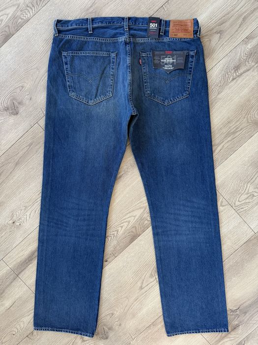 Blugi LEVIS 501 Albastru Barbati | Marime 40 x 34 (Talie 104 cm)