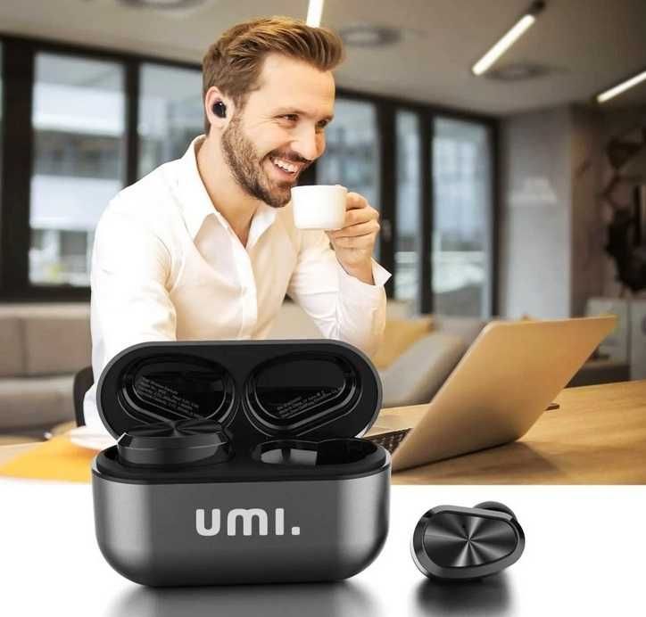 căşti bluetooth UMI, noi, sigilate (negru, albastru, auriu)
