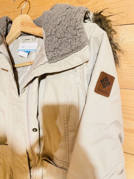 Geci Columbia bleu albastra și bej dama XS