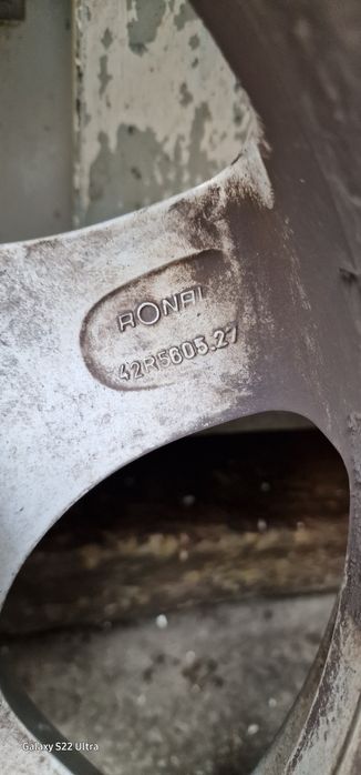 Продавам джанти 5x112 R15 ронал с летни гуми 195/60/15