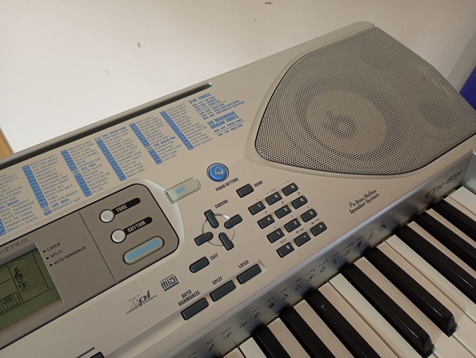 Casio CTK-691 Tone Bank pian orga