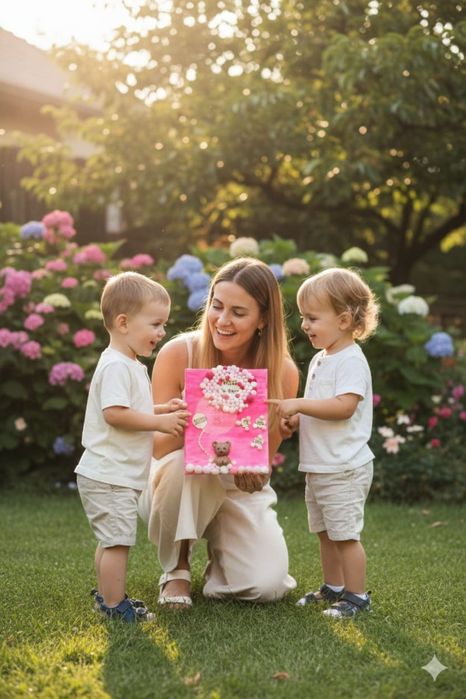 Изцяло ръчно изработени бебешки картини, подходящи за изписване