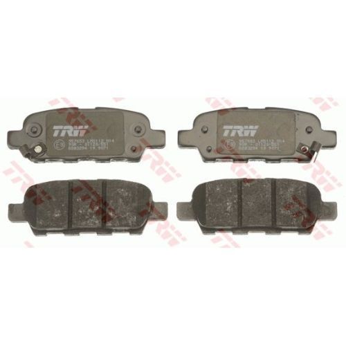 Placute frana Suzuki Grand Vitara, Nissan X-Trail, Tiida, Qashqai, Murano, Maxima, 350z, Infiniti Q70, Q60, M, G, Fx, Ex, TRW