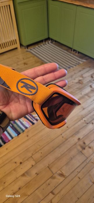 Cască și ochelari pentru schi pentru copii