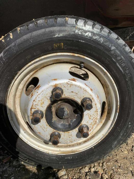 Set cauciucuri cu jante Michelin MS 205/75/R16C