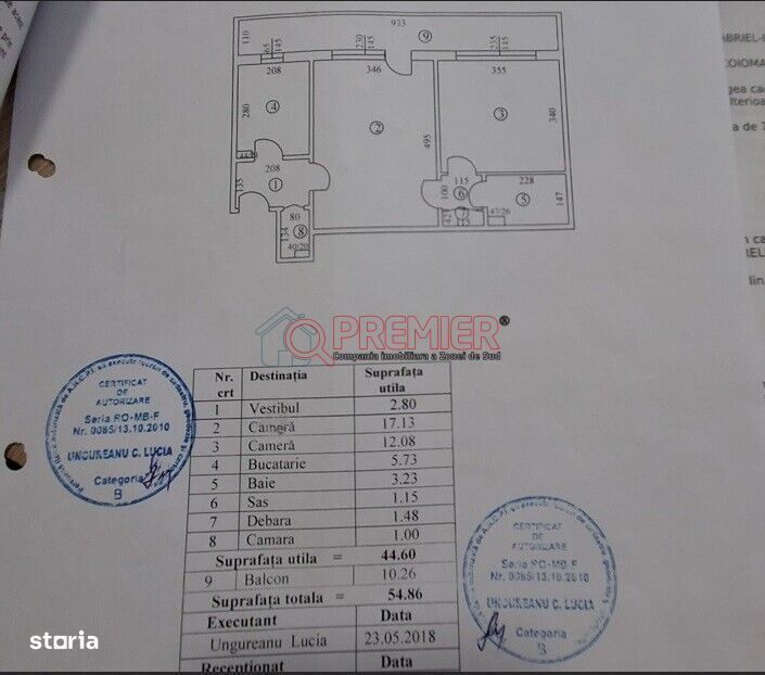 2 Camere Renovat | Etaj 8 | Bloc Anvelopat | Giurgiului