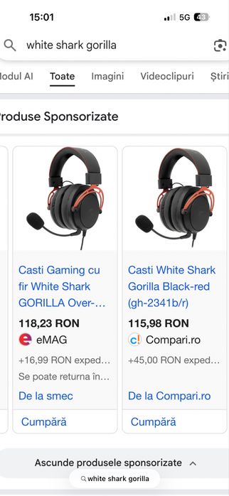 Casti gaming nacon rig