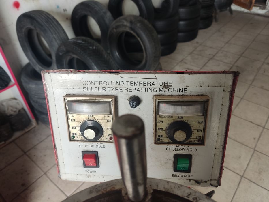 Avtomabil shinalari uchun pechka.Shina mantaj uchun