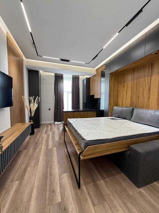 1 комнатная квартира 28м2 новый ЕВРО ремонт, ор-р метро Юнусабад