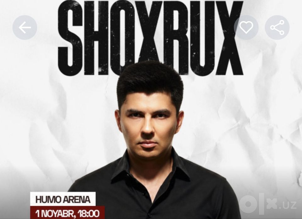 Shoxrux rep , Шохрух реп билет бор