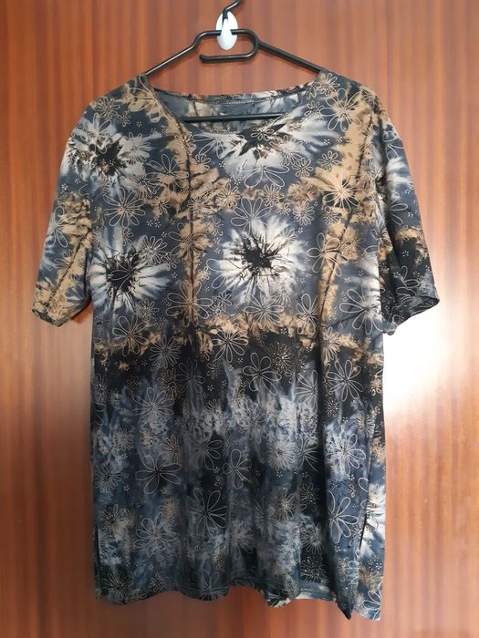 Tricou dama floral, marime L