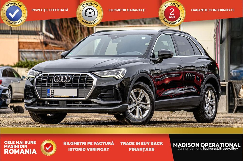 Audi Q3 19.711e+TVA Quattro Piele bord virtual , Keyless Entry-Go, Haion elect