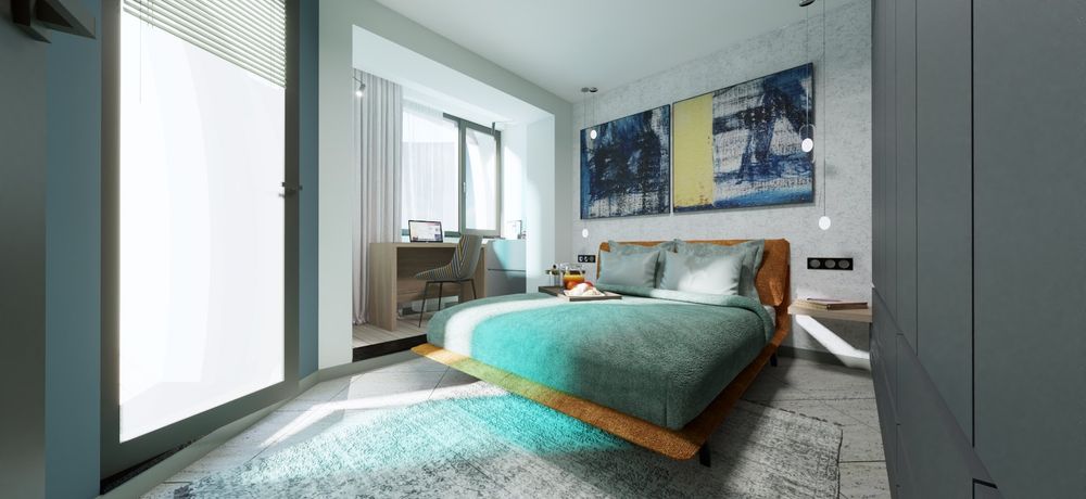 Дава се под наем Двустаен апартамент в Варна, Колхозен пазар - 41 кв.м за 765 € - Снимка #4