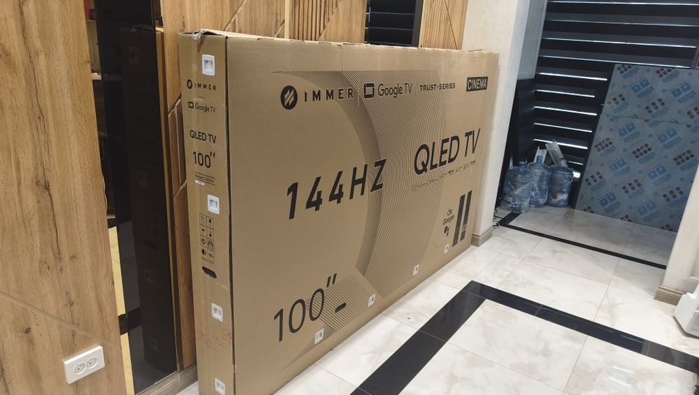 Телевизор immer 100" Qled 100 дюймов