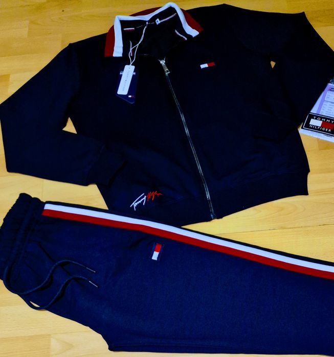 Trening bleumarin  TH,logo brodat, super calitate, div mărimi