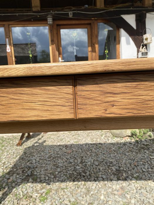 Birou demontabil din stejar.