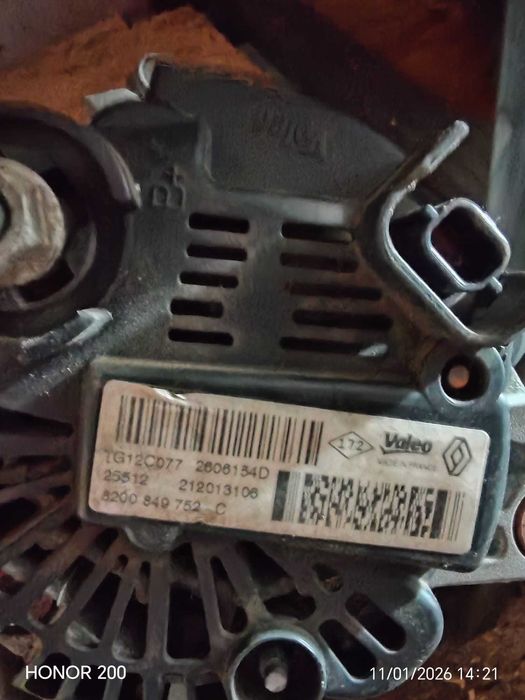 Alternator 1.2 Tce/1.4 tce 231000024r 214028682 231000024R/A002TX0481