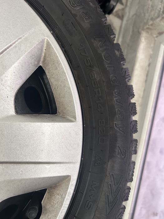 Диски с резиной штампы на 14