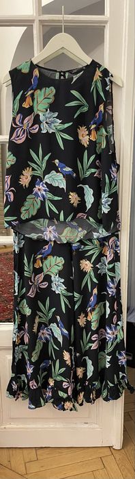 Set top:pantaloni largi L/XL