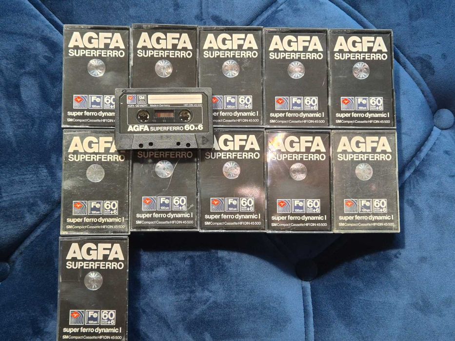 Caseta audio AGFA superferro